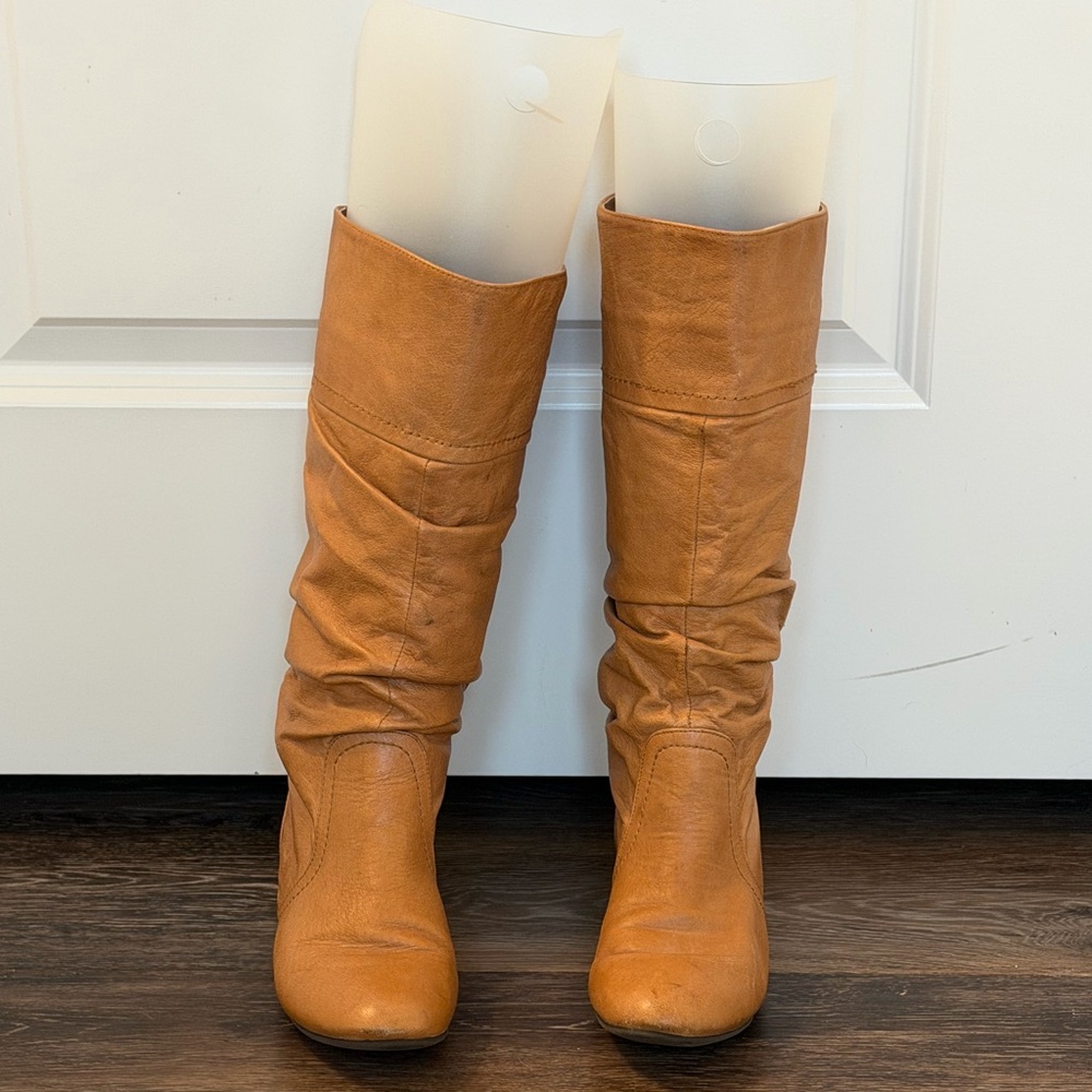 Steve Madden Knee-High Leather Boots